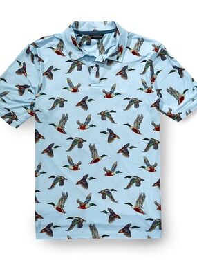 Drake Clothing Co. Flying Spoonie Short Sleeve Polo Shirt Size 2XL, NWT